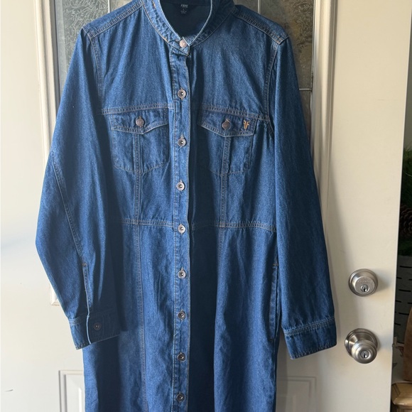 Frye Dresses & Skirts - Frye Blue Denim Shirt